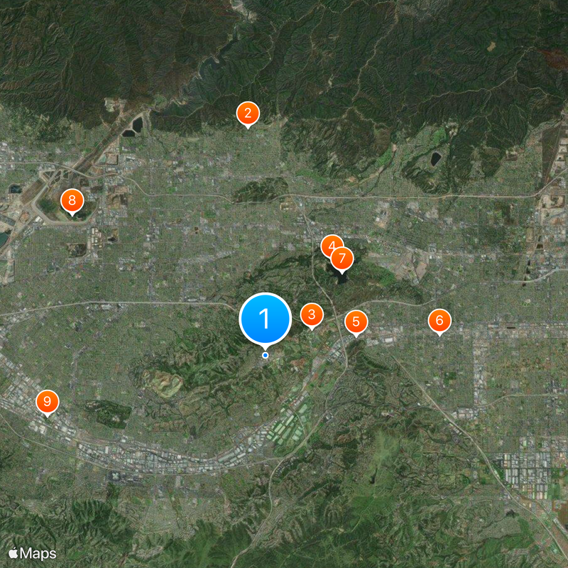 Mt. San Antonio College Map