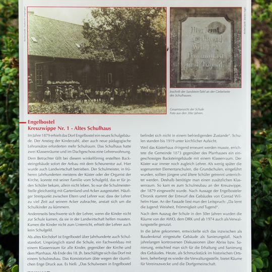 GLIEM Tafel 104 Kreuzwippe Nr. 1 - Altes Schulhaus