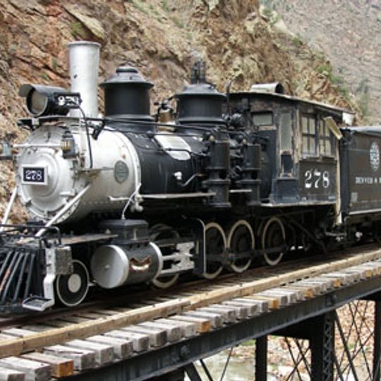 Denver & Rio Grande Western Railroad Locomotive No. 278 and Tender