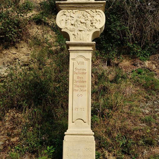 8. Station des Kreuzwegs in Schönberg am Kamp