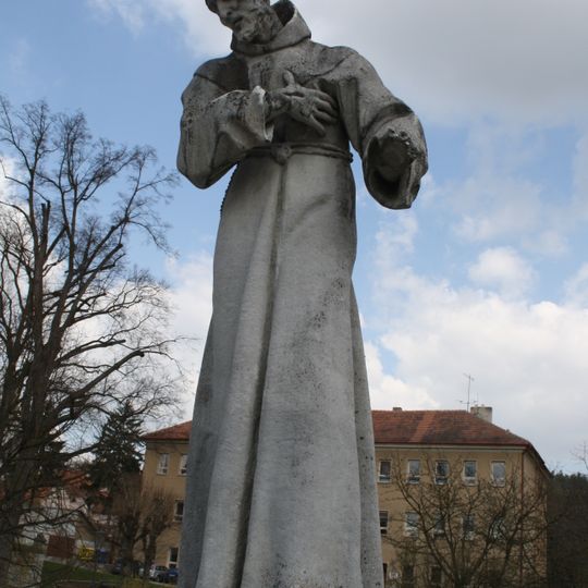 Socha sv. Františka z Assisi