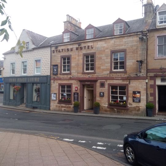 Station Hotel, 26 Market Square, Melrose
