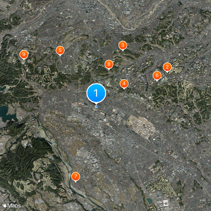 Hashimoto Station Map