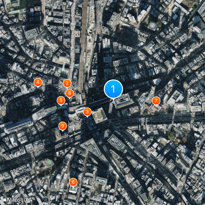 Shibuya Hikarie Mapa