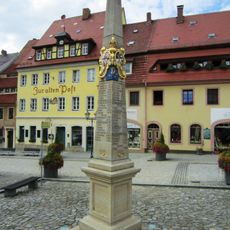 Postmeilensäule in Stolpen