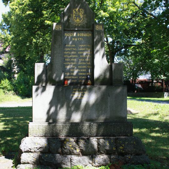 Pomník padlým v Potvorově