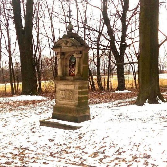 11. zastavení na křížové cestě v Jindřichově Hradci