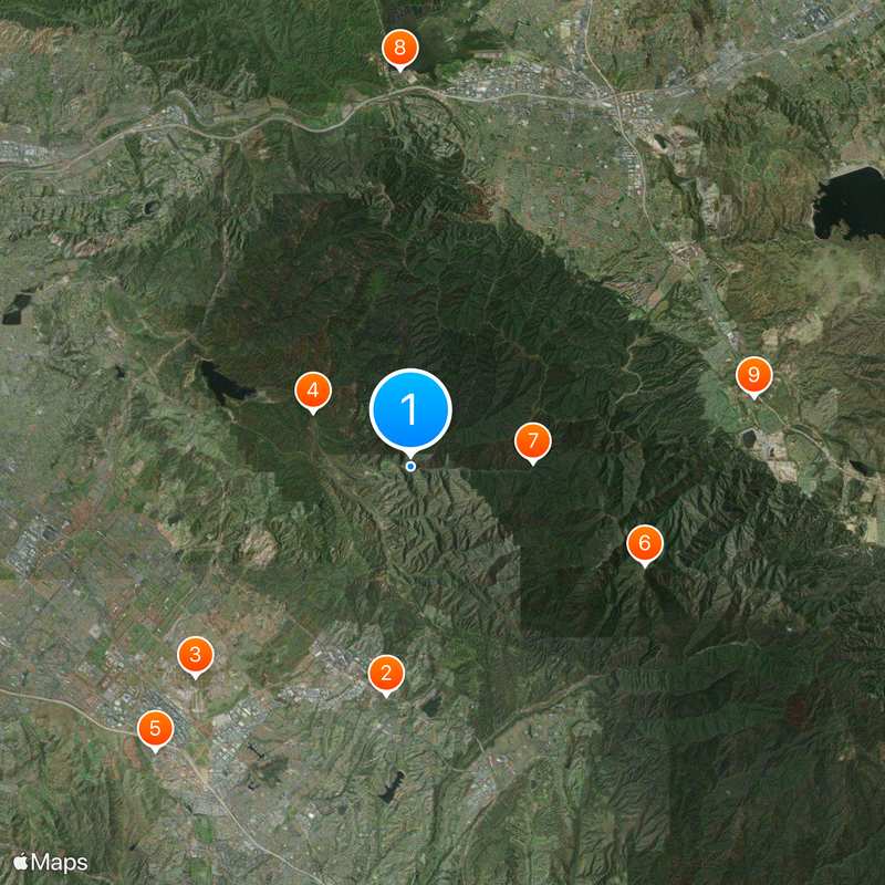 Silverado Map
