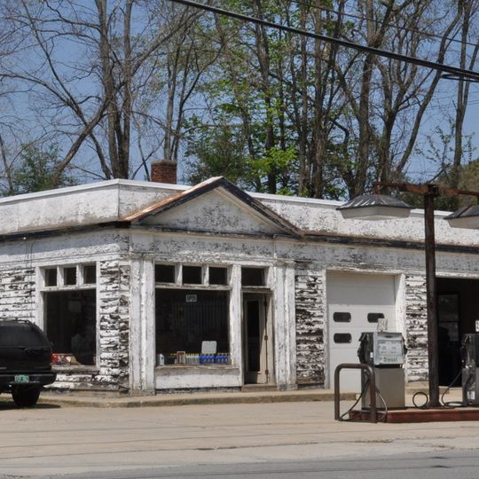 Gas Station at Bridge and Island Streets