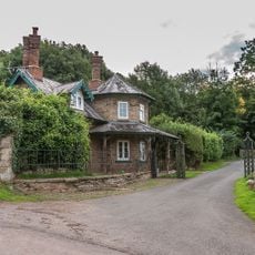 Railings, Piers And Gate To South Lodge Of Downton Hall (Not Included)