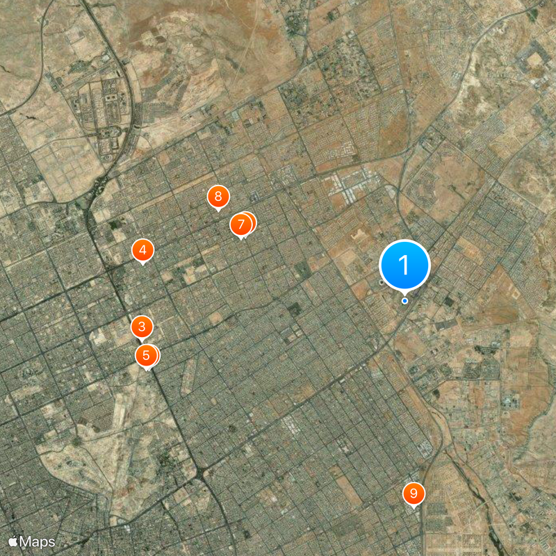 King Fahd Security College Map