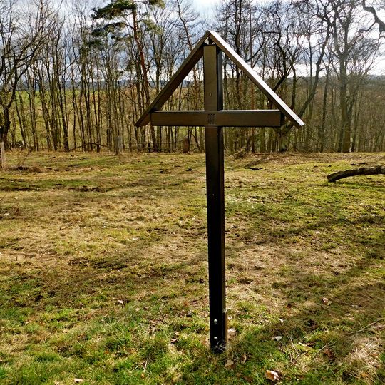 3. zastavení křížové cesty u kostela svatého Jakuba na Chvojenu