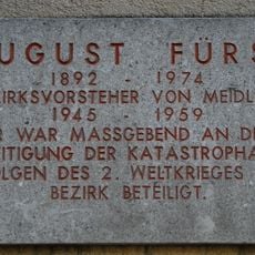 Gedenktafel August Fürst