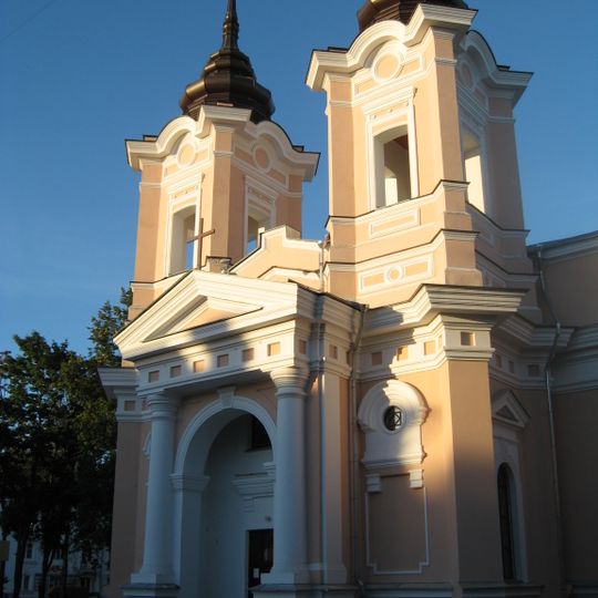 Peter and Paul catholic church in Veliky Novgorod