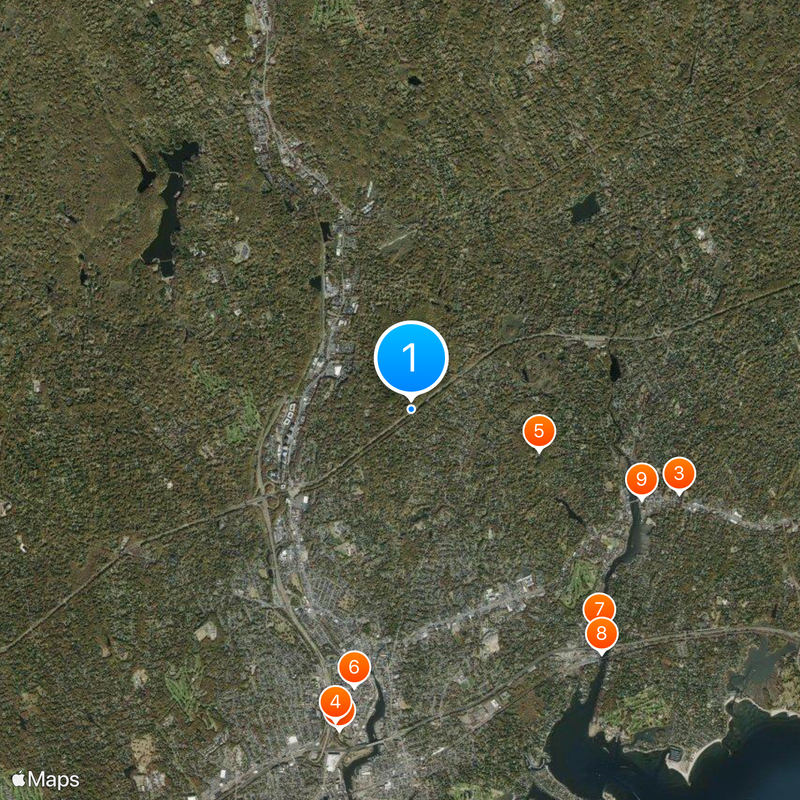 Merritt Parkway Mapa