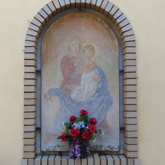 Murale, opera d'arte, chiesa cattolica
