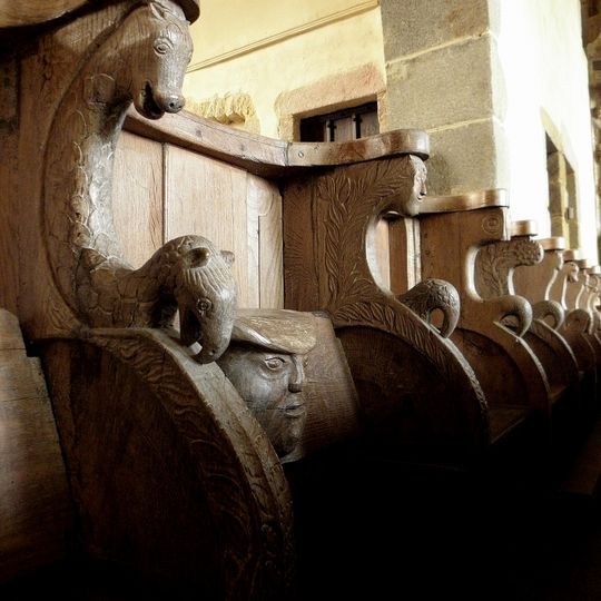 Stalles de l'église d'Hambers