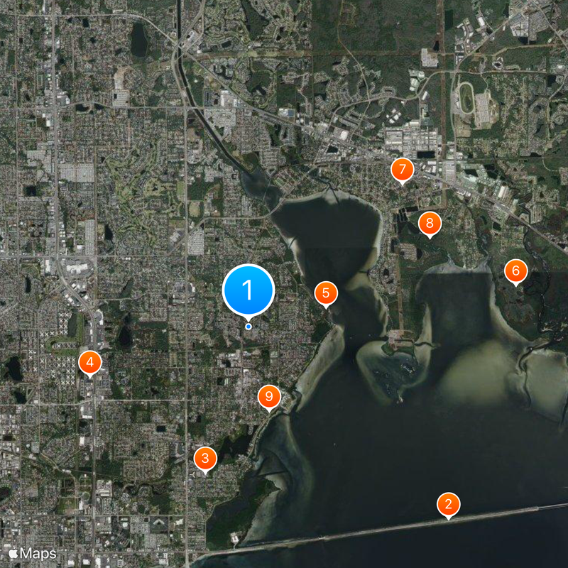 Safety Harbor Map