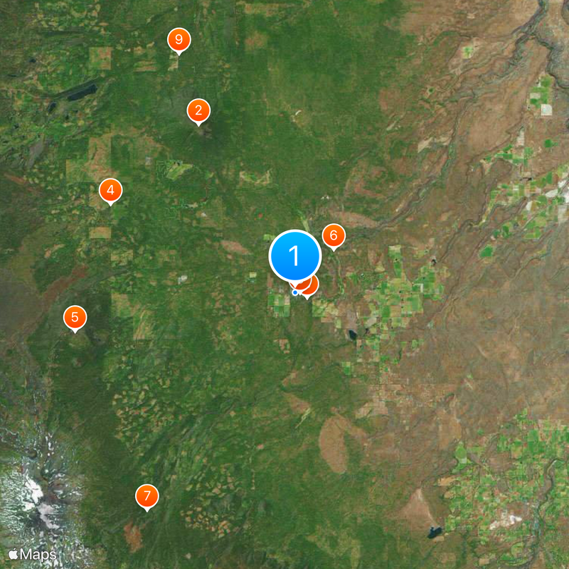 Sisters Map