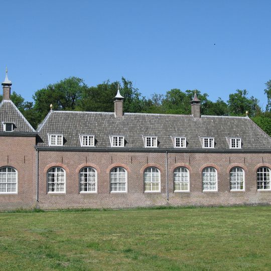 Kasteel Renswoude: bouwhuis zuid