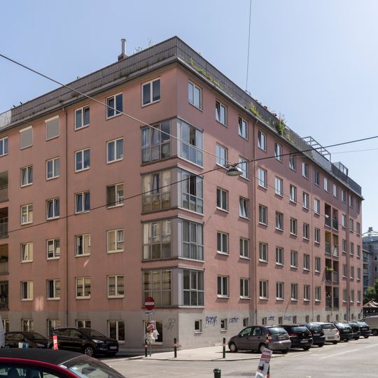 Wohnblock in Wien