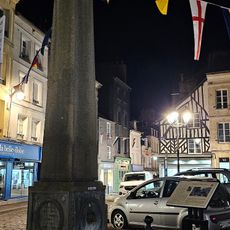 Obelisk Fountain Honfleur