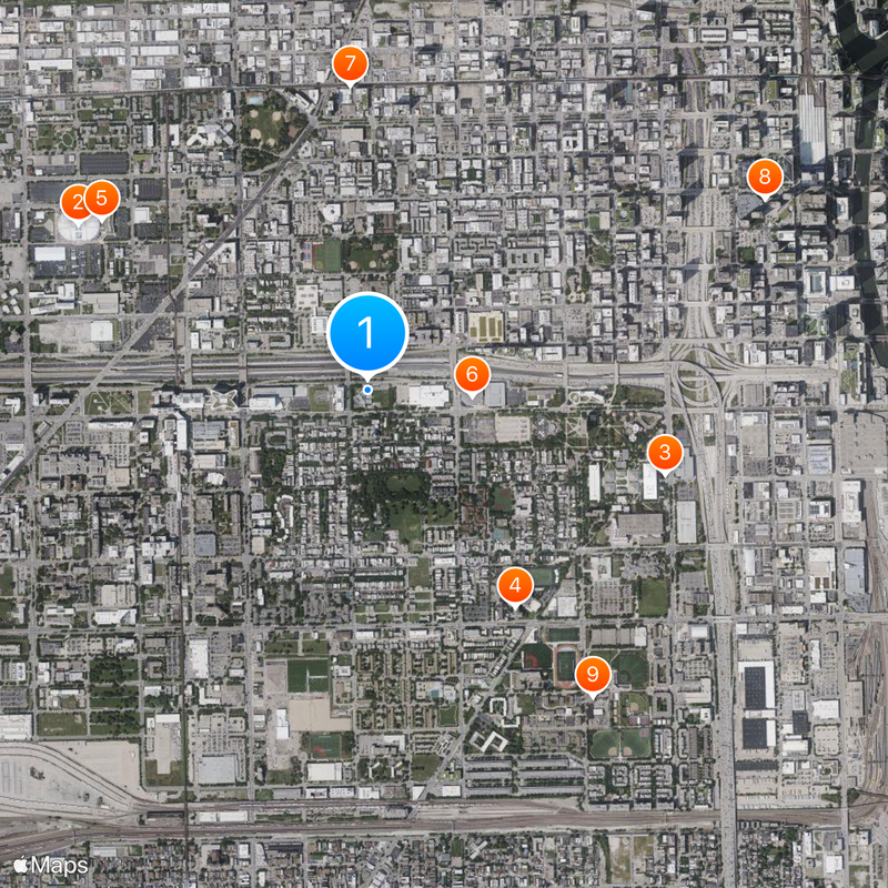 West Side Park Mappa