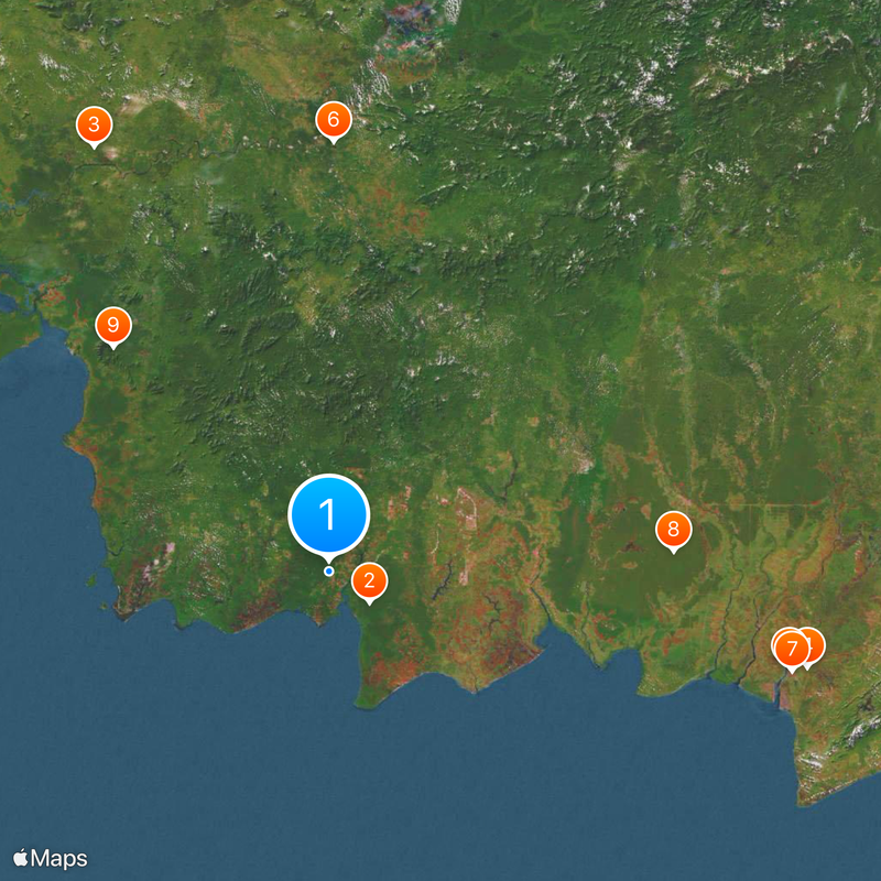 Pangkalanbun Map