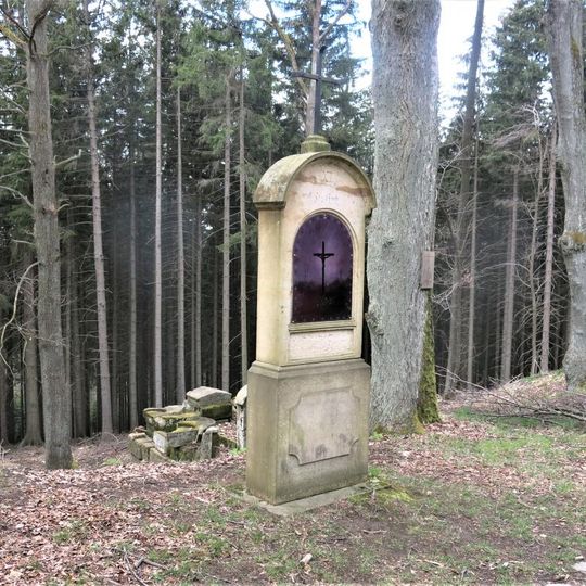 Kaplička XII. zastavení křížové cesty na vrchu Jáchym