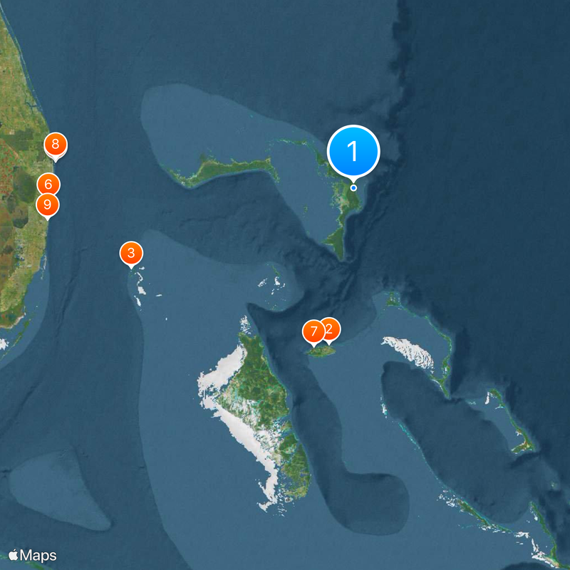 Abaco Islands Map
