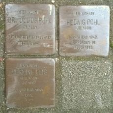 Stolperstein dedicated to Hermine Leib