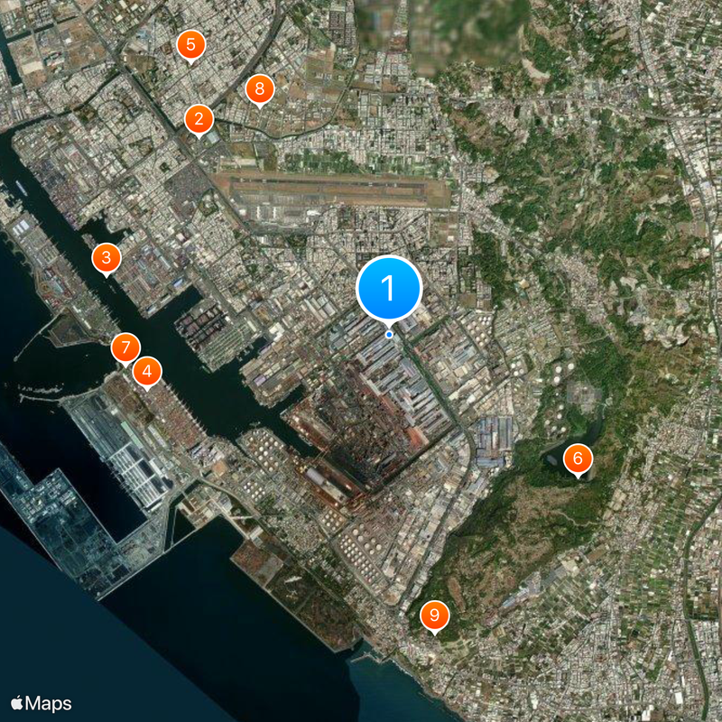 Siaogang District Map