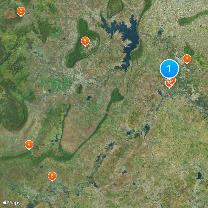 Provincia di Khǭnkǣn Mappa