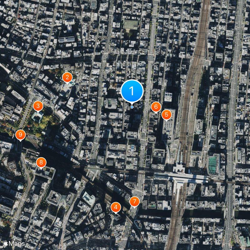 Akihabara DearStage Map