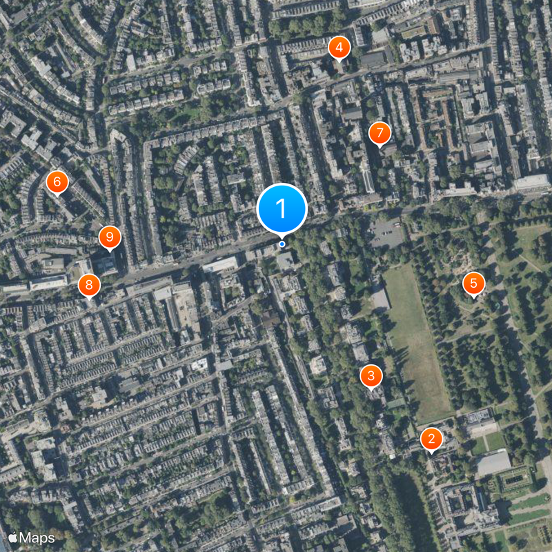 Bayswater Map