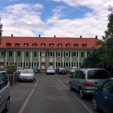 Reihenhausgruppe der Gartenstadt Nürnberg
