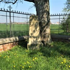 Pomník pruským vojákům za nemocnicí v Novém Bydžově