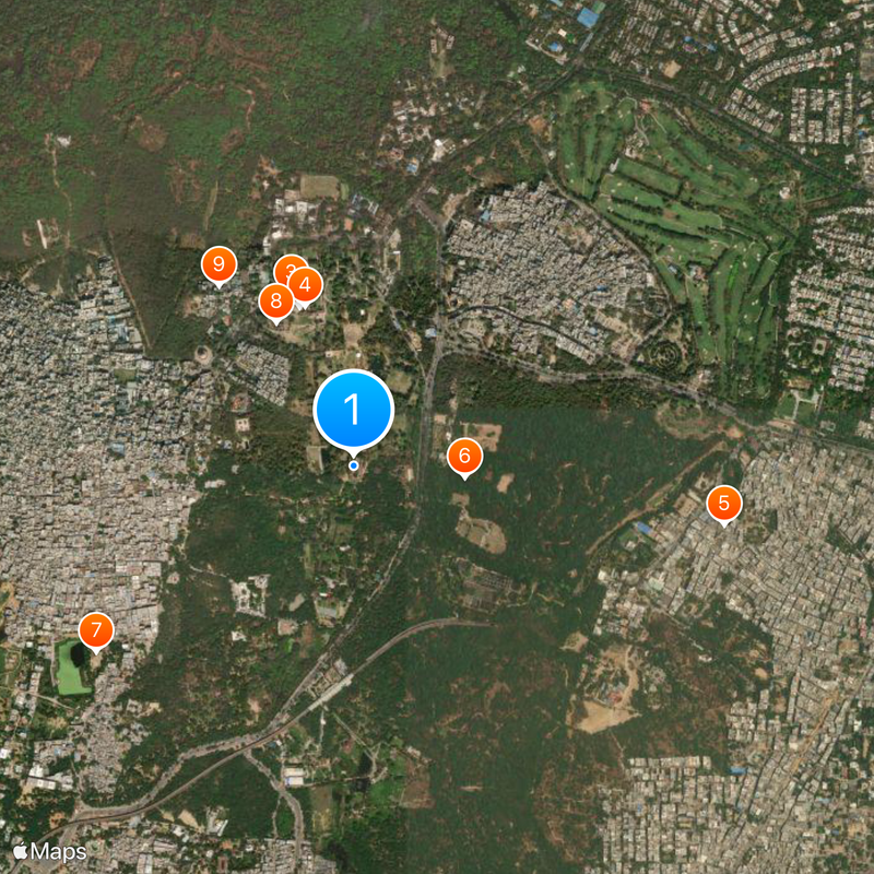 Jamali Kamali Mosque and Tomb Kaart