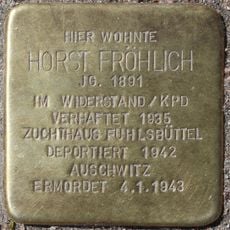 Stolperstein dedicated to Horst Fröhlich