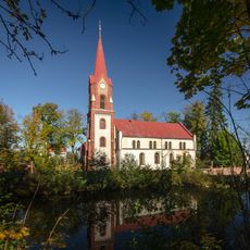 Zespół kościoła ewangelickiego, ob. rzym.-kat Niepokalanego Poczęcia NMP