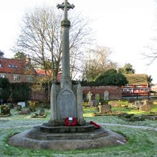 Leverington War Memorial in Cemetery