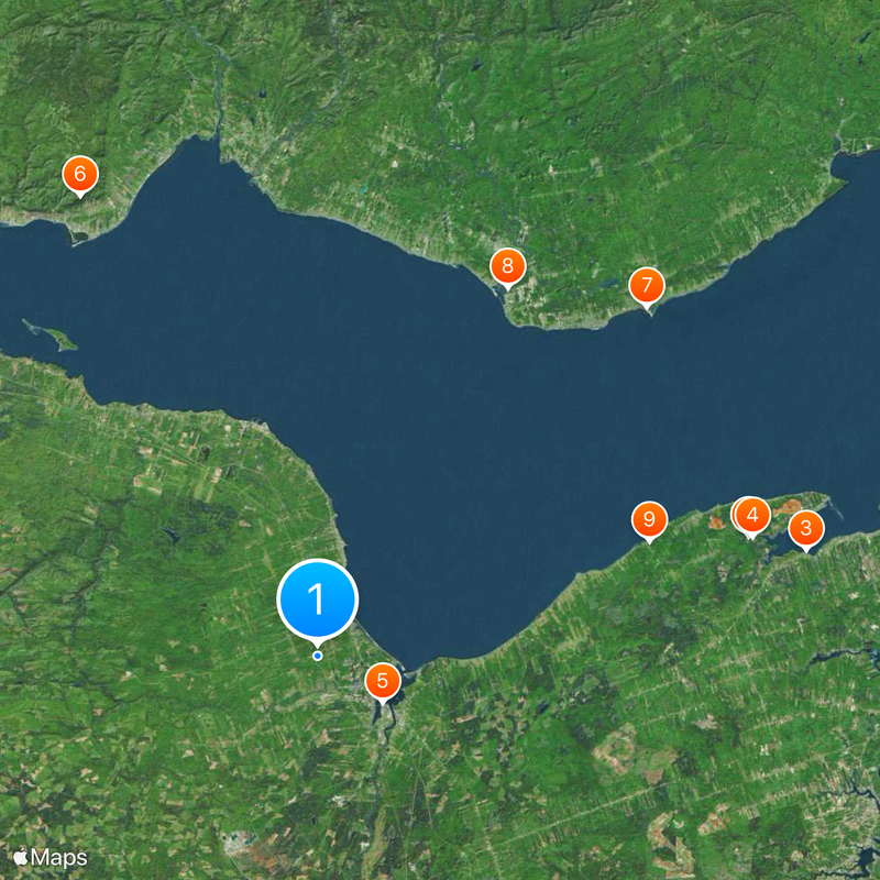 Acadia Map