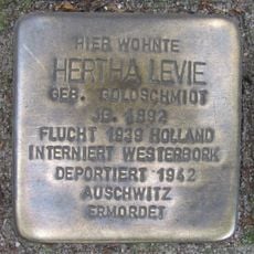 Stolperstein en memoria de Hertha Levie
