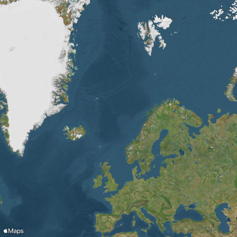 Morze Wschodniosyberyjskie Mapa