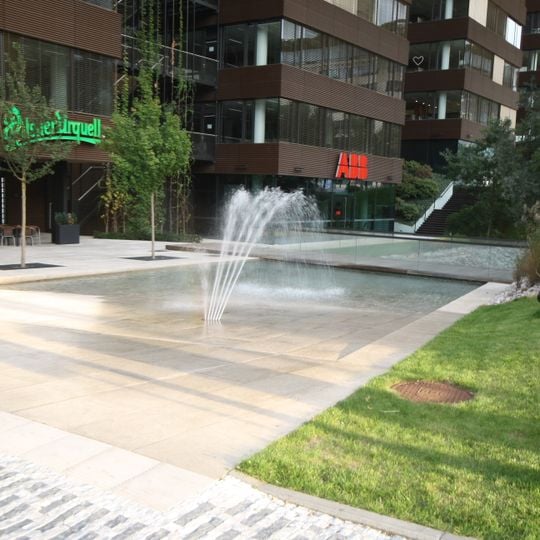 Fontána u restaurace Vyskočilka