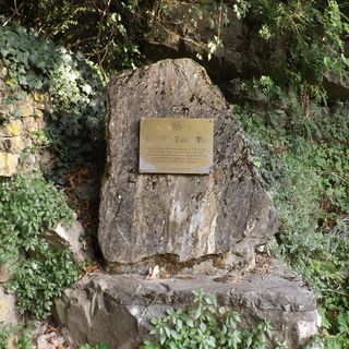 Commemorative stone Gothic Line of Anchiano (Borgo a Mozzano)