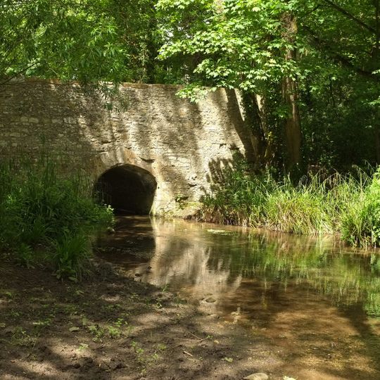 Kettle Bridge, 75 Metres West Of The North Barn.