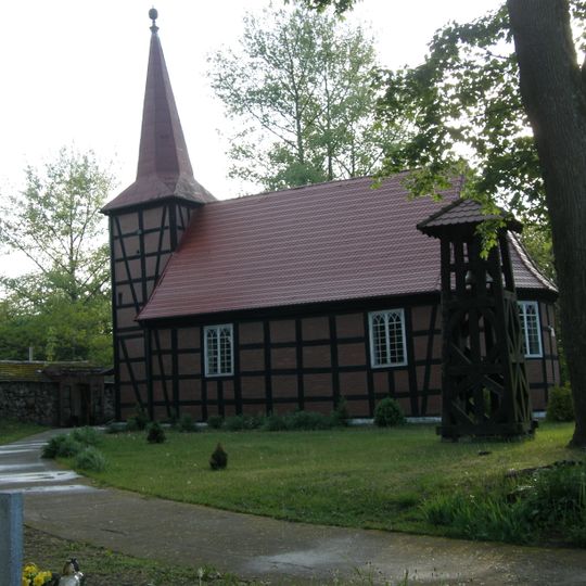 Holy Cross church in Cieszyno