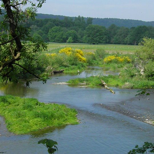 Ruhrstau bei Echthausen