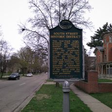 South Street Historic District Historical Marker